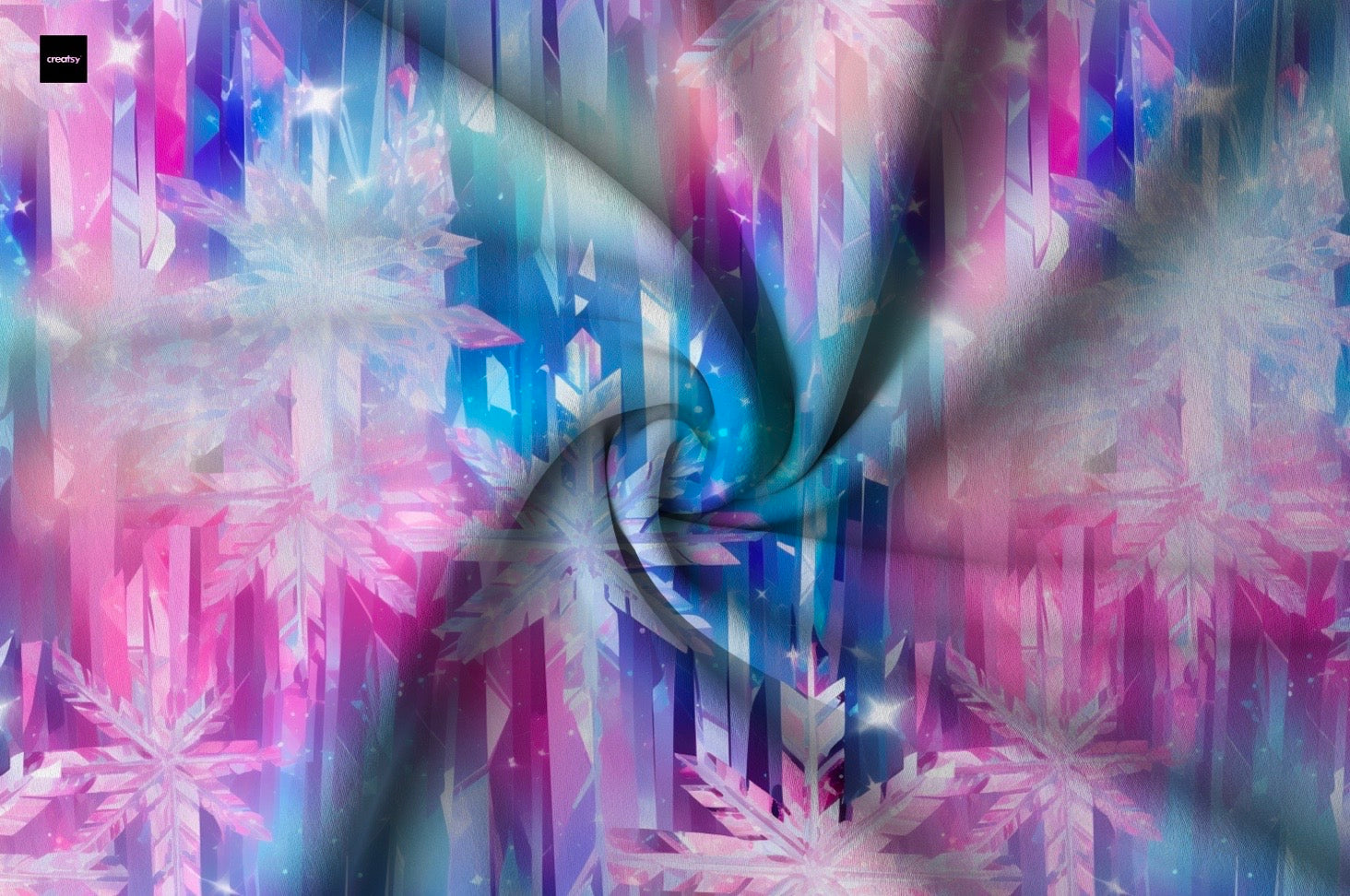 Bunte Schneeflocke Wintervorbestellung